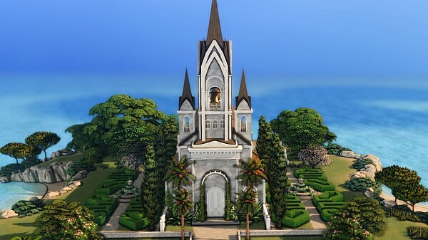 Wedding Chapel by plumbobkingdom from TSR