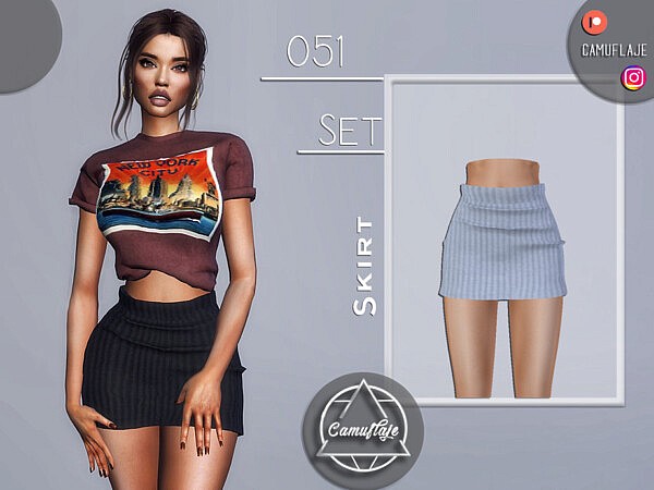 SET 051   Skirt by Camuflaje from TSR