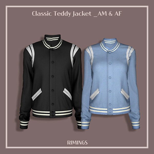 Classic Teddy Jacket from Rimings