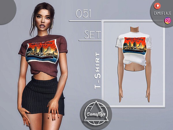 SET 051   T Shirt by Camuflaje from TSR