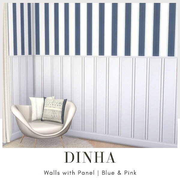 Walls with Panel from Dinha Gamer