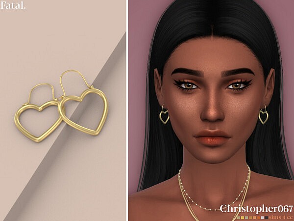 Fatal Earrings by christopher067 from TSR