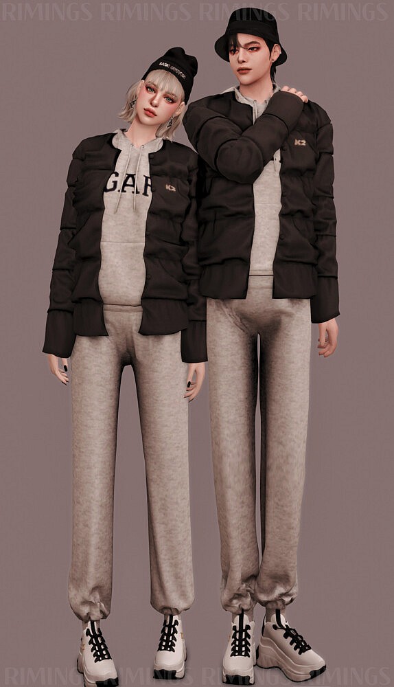Padded Jacket & Sweat suit from Rimings
