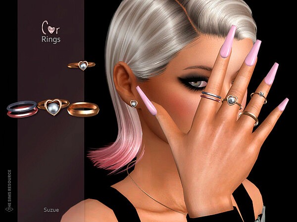 Cor Rings (Right Side) by Suzue from TSR