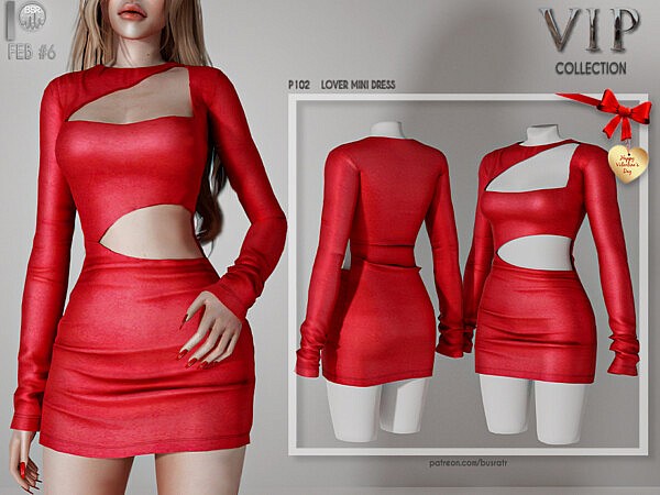 LOVER MINI DRESS P102 by busra tr from TSR