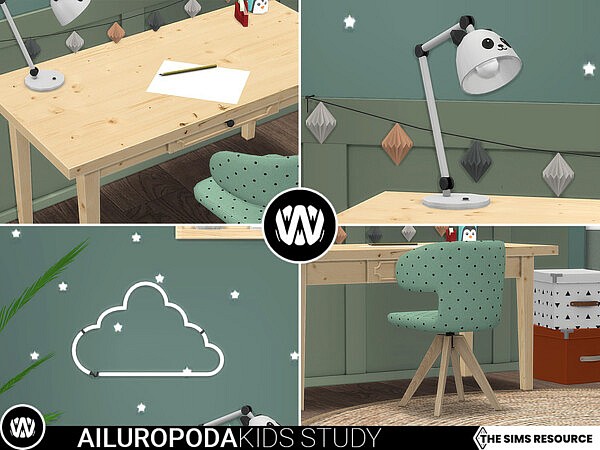 Ailuropoda Kids Study by wondymoon from TSR