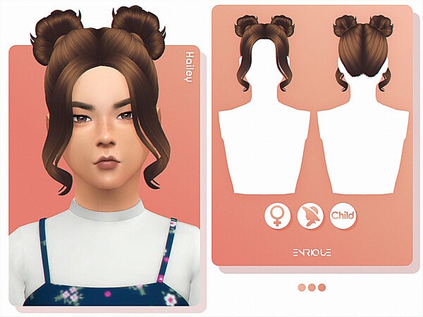 Hailey Hairstyle (Child Version) by Enriques4 from TSR