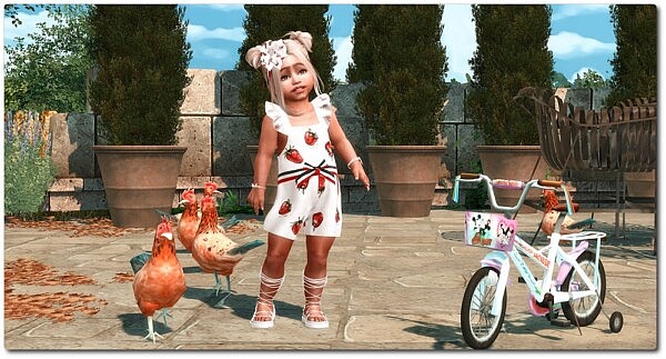 Set for Toddler Girls from Sims4 boutique