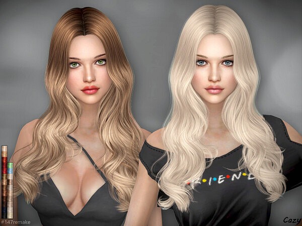 Amanda   Female Hairstyle by Cazy from TSR