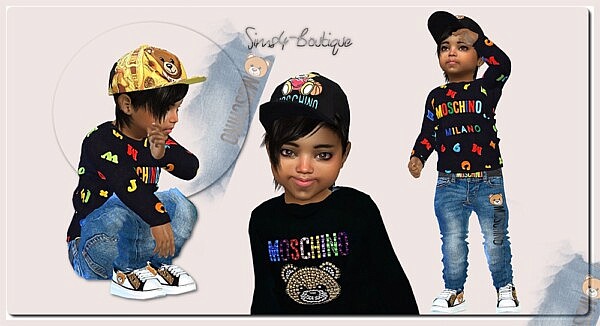 Set for Toddler Boys from Sims4 boutique