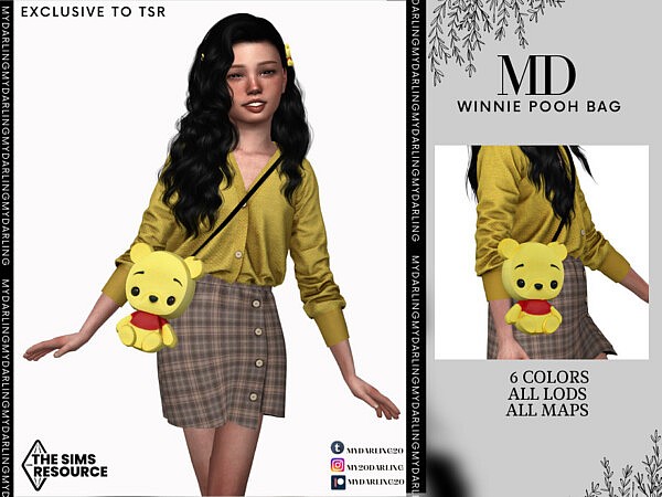 WINNIE POOH BAG CHILD by Mydarling20 from TSR