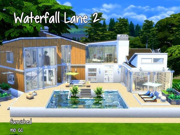 Waterfall Lane 2 from All4Sims