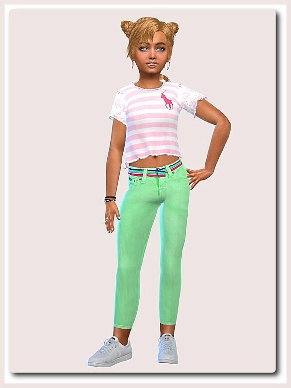 Set for Child Girls TS4 from Sims4 boutique