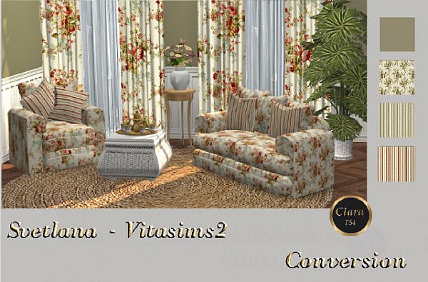 Victorian Single Room from All4Sims