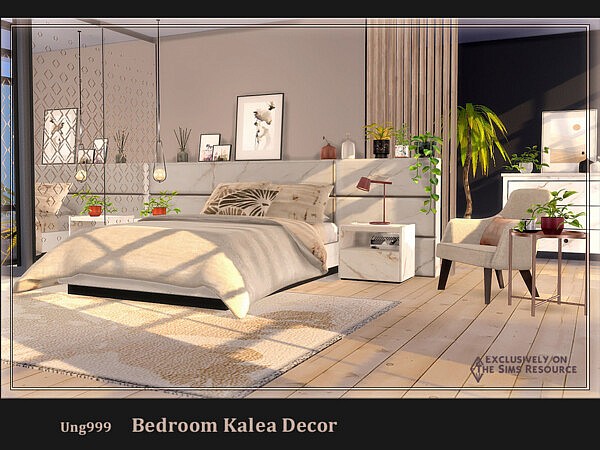 Bedroom Kalea Decor by ung999 from TSR