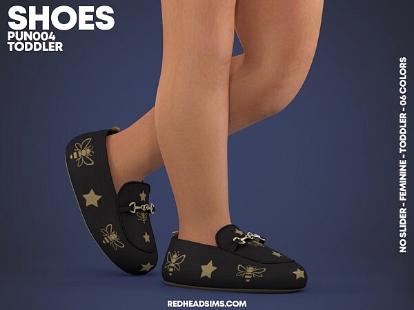 PU SHOES N004 from Red Head Sims