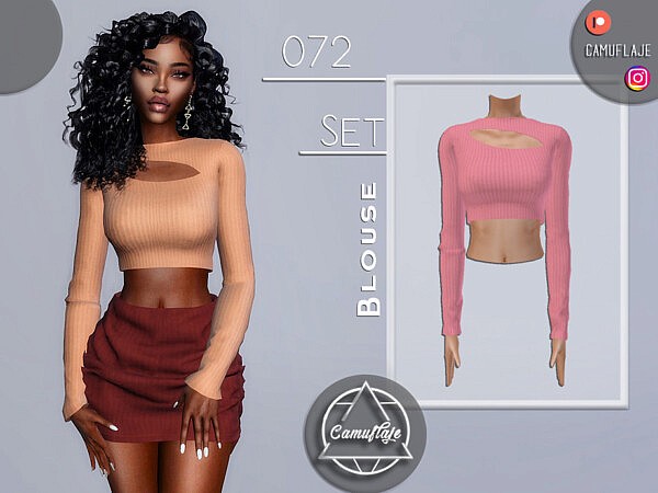 SET 072   Blouse by Camuflaje from TSR