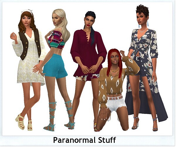 PARANORMAL SET from Sims 4 Sue