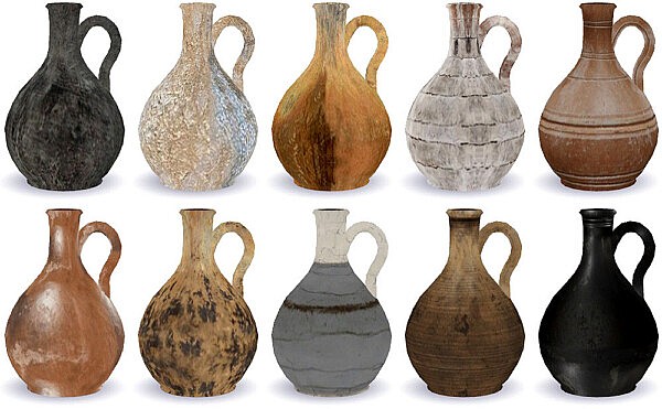 Pitchers and Jugs from Riekus13