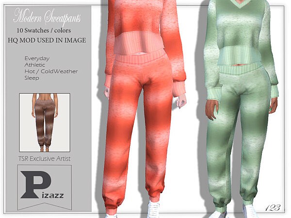 Modern Sweatpants by pizazz from TSR