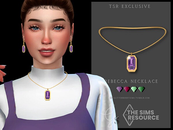 Rebecca Necklace by Glitterberryfly from TSR
