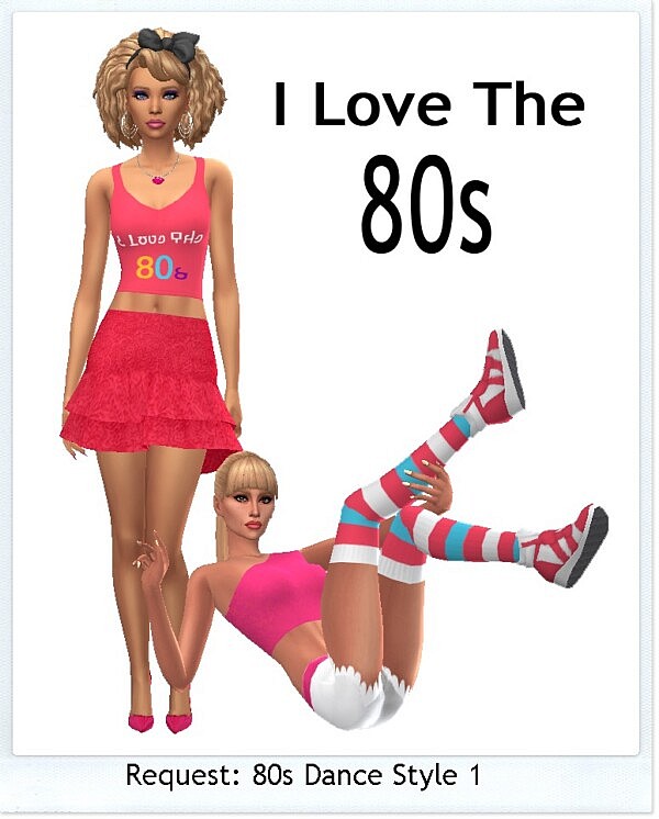 80s Dance Style 1 from Sims 4 Sue