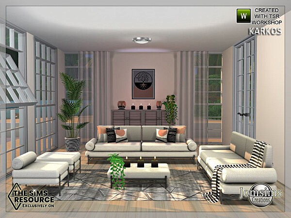 Karkos livingroom by jomsims from TSR