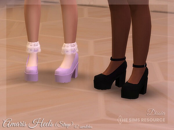 Amaris Heels (Strap) by Dissia from TSR