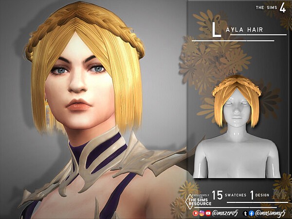 Layla Hair by Mazero5 from TSR