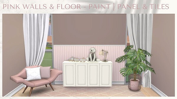 Pink Walls & Floor   Paint from Dinha Gamer