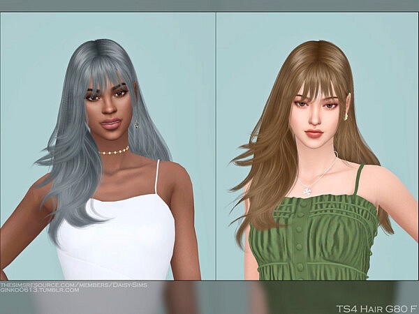Female Hair G80 by Daisy Sims from TSR