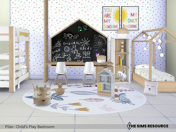 Childs Play Bedroom by Pilar from TSR