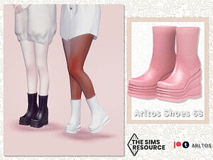 The Sims Resource: Anastasia Shoes Recolored by Sympxls • Sims 4 Downloads