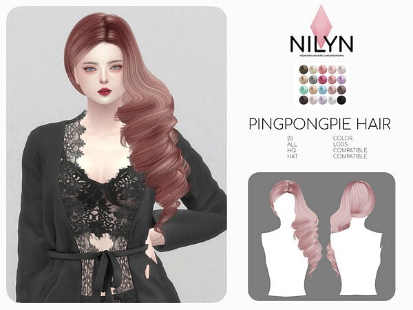PINGPONGPIE HAIR  by Nilyn from TSR