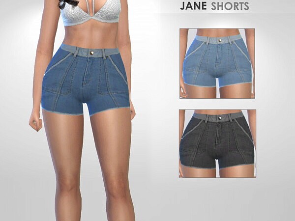 Jane Shorts by Puresim from TSR