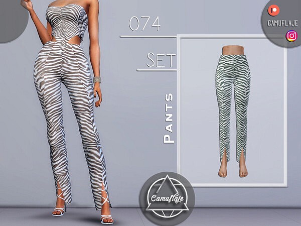 SET 074   Pants by Camuflaje from TSR