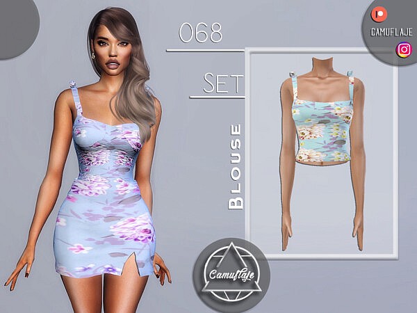 SET 068   Blouse by Camuflaje from TSR