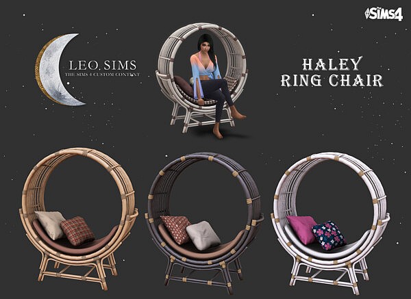 Haley Ring Chair from Leo 4 Sims