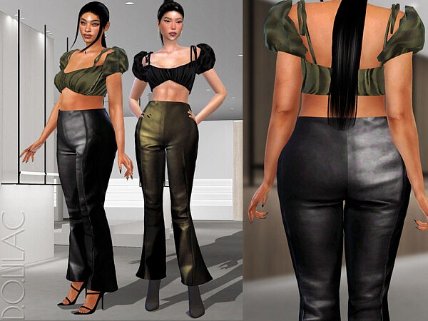 Leather Pants [SET] DO308 by D.O.Lilac from TSR
