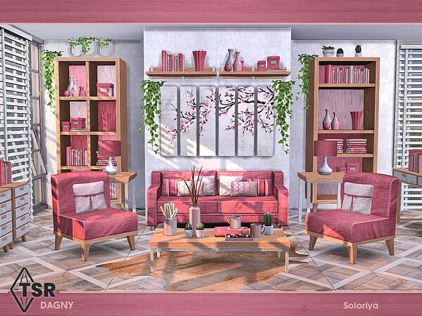Dagny Livingroom by soloriya from TSR