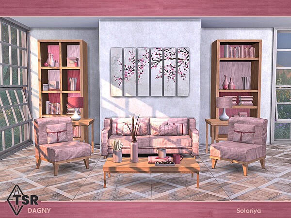 Dagny Livingroom by soloriya from TSR