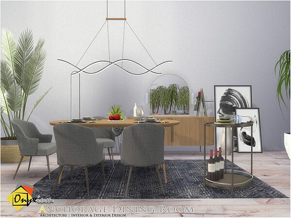 Anchorage Dining Room by Onyxium from TSR