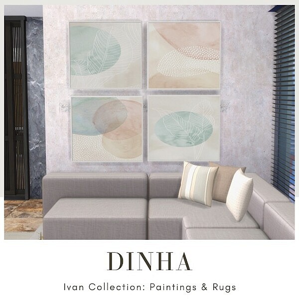 Ivan Collection: Rugs & Paintings from Dinha Gamer