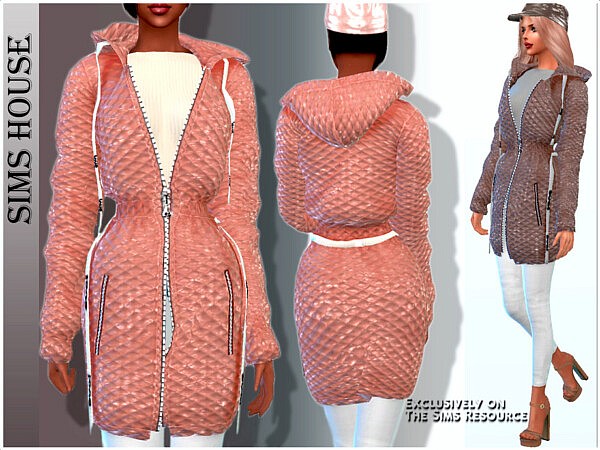 Womens hooded jacket TOP by Sims House from TSR
