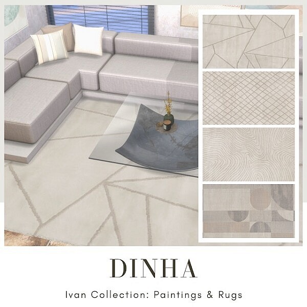 Ivan Collection: Rugs & Paintings from Dinha Gamer