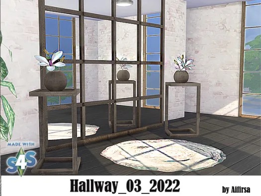 Hallway 03 from Aifirsa Sims