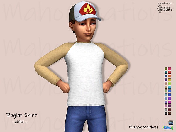 Raglan Shirt   Child from TSR