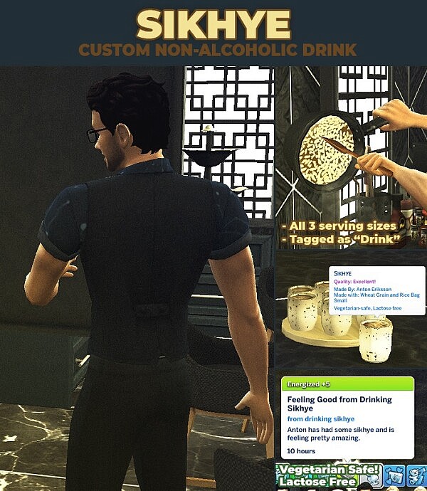 Sikhye   New Custom Recipe by RobinKLocksley from Mod The Sims