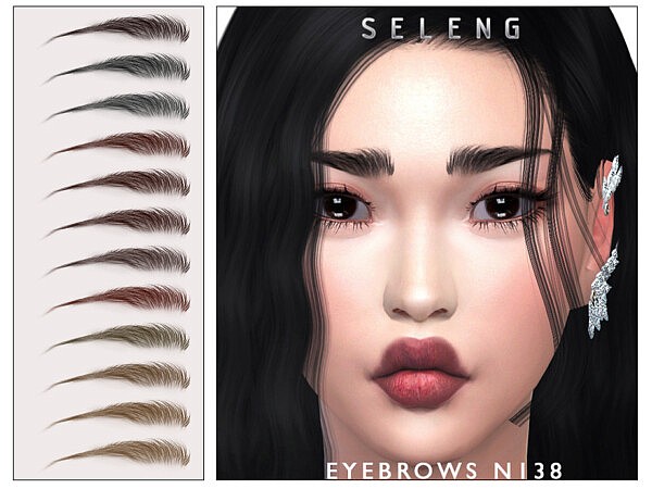 Eyebrows N138 by Seleng from TSR