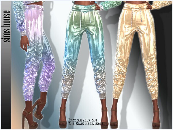 Womens holographic pants by Sims House from TSR